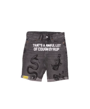 Denim Snake Pit Shorts