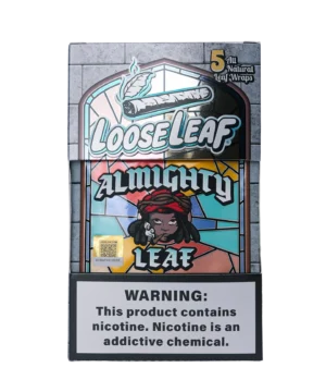 Chief Keef “Almighty Leaf” LooseLeaf 5-Pack Wraps (40 Count)