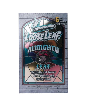 Alternative view of Chief Keef “Almighty Leaf” LooseLeaf 5-Pack Wraps (40 Count)