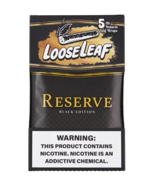 RESERVE BLACK EDITION LOOSELEAF (40 COUNT)