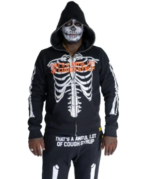 Classic Bone Full Zip Hoodie