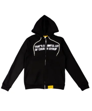 Classic Embroidered Zip-Up Hoodie